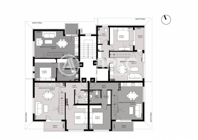 Продава МНОГОСТАЕН, гр. София, Кръстова вада, снимка 3 - Aпартаменти - 46962130