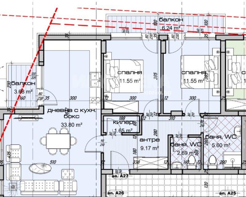 Продава 3-СТАЕН, гр. Варна, Цветен квартал, снимка 2 - Апартаменти - 51178342