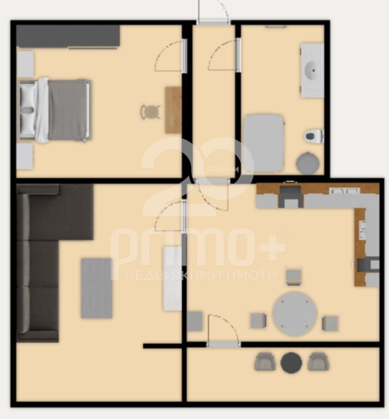 Til salgs  2 soverom Sofia , Manastirski livadi , 81 kvm | 73563254 - bilde [16]