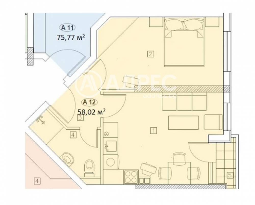 Продава 2-СТАЕН, гр. София, Център, снимка 4 - Апартаменти - 54065771