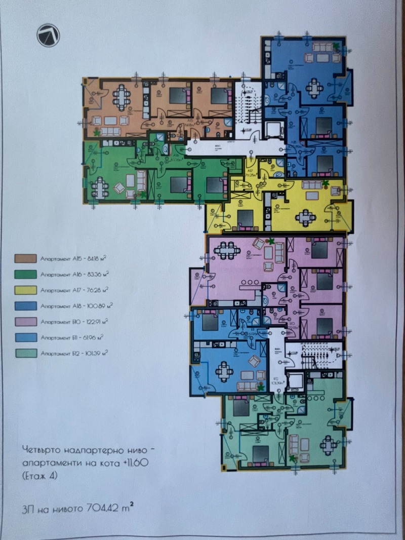 For Sale  2 bedroom region Vratsa , Kozloduy , 84 sq.m | 82762393