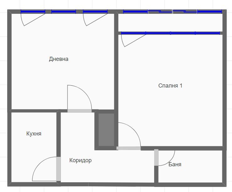 En venta  1 dormitorio Burgas , Lazur , 59 metros cuadrados | 19200639 - imagen [2]