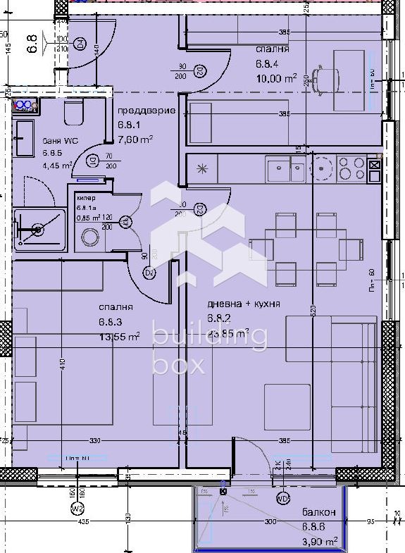 Продава 3-СТАЕН, гр. Варна, Кайсиева градина, снимка 3 - Апартаменти - 54909782