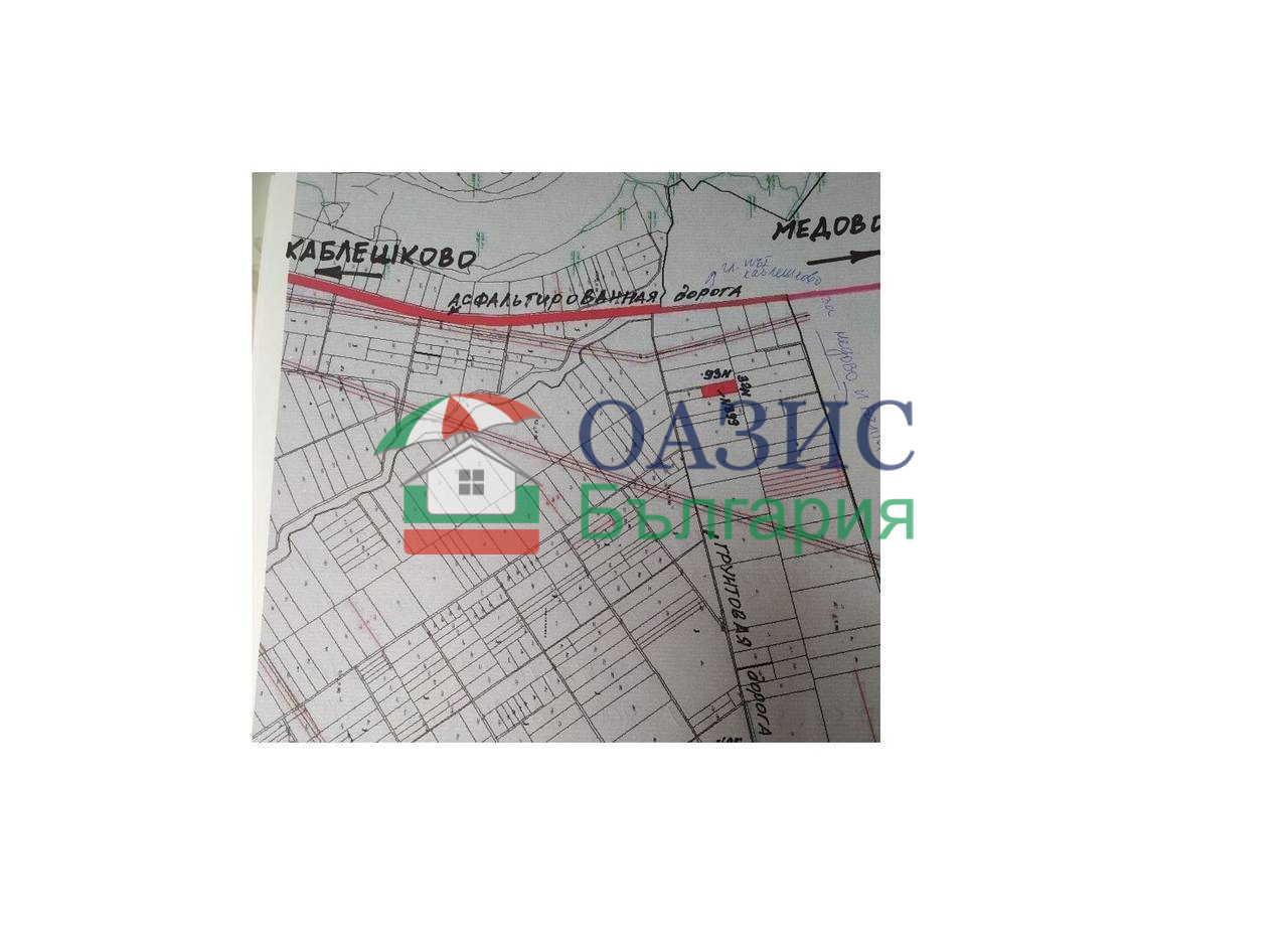 Продава ПАРЦЕЛ, гр. Каблешково, област Бургас, снимка 2 - Парцели - 36392800