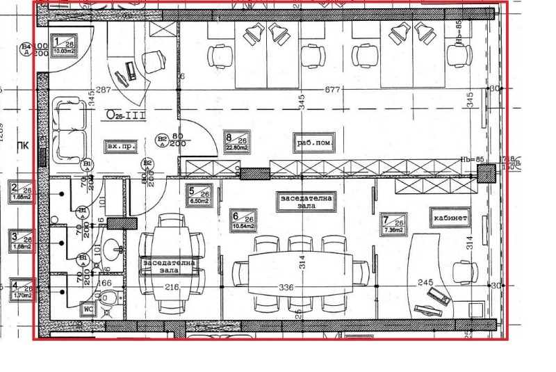 Na prodej  Kancelář Sofia , Goce Delčev , 90 m2 | 66047852 - obraz [7]