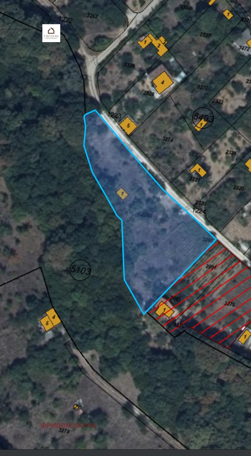 In vendita  Complotto Varna , m-t Borovets - iug , 2348 mq | 53385517