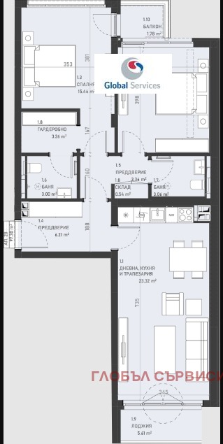Продава 4-СТАЕН, гр. София, Сердика