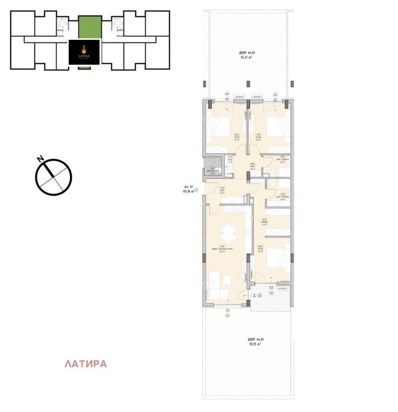 À vendre  3 chambres Sofia , Malinova dolina , 248 m² | 65345616