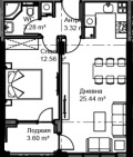 Продава 2-СТАЕН, град Варна, Аспарухово • 85300 € / 166832.30 лв. • 87682101 5