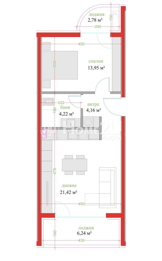Продава 2-СТАЕН, гр. Варна, Трошево, снимка 10 - Апартаменти - 53829550
