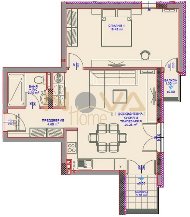 Продава 2-СТАЕН, гр. Варна, Виница, снимка 4 - Апартаменти - 54423892