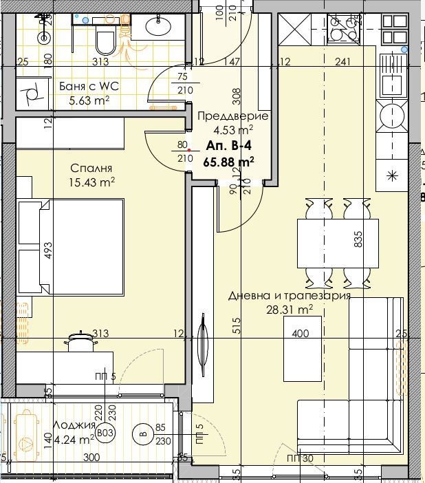 Продава 2-СТАЕН, гр. Пловдив, Кършияка, снимка 2 - Aпартаменти - 48243671