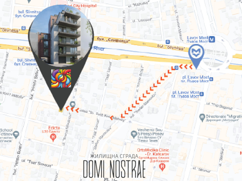 En venta  2 dormitorios Sofia , Tsentar , 91 metros cuadrados | 71894925 - imagen [9]