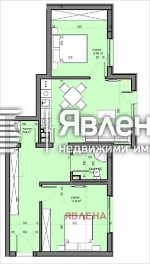 Продава 3-СТАЕН, гр. София, Бъкстон, снимка 15 - Aпартаменти - 48446218