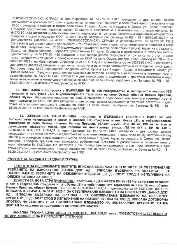 Продается  Промышленное здание область Шумен , Осмар , 4611 кв.м | 24009196 - изображение [9]