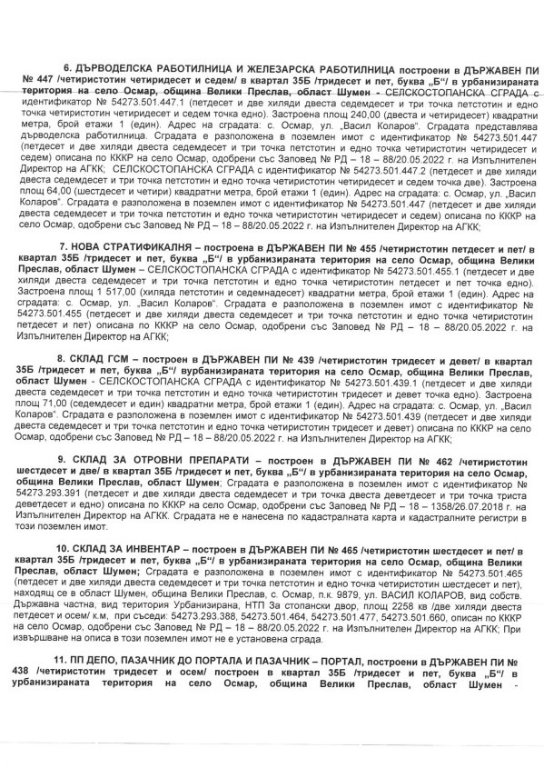 Продава ПРОМ. ПОМЕЩЕНИЕ, с. Осмар, област Шумен, снимка 7 - Производствени сгради - 49558442