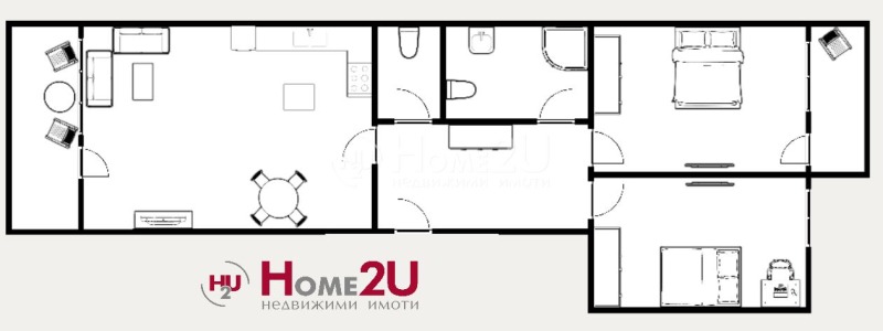 En venta  2 dormitorios Plovdiv , Ostromila , 110 metros cuadrados | 60797559 - imagen [13]