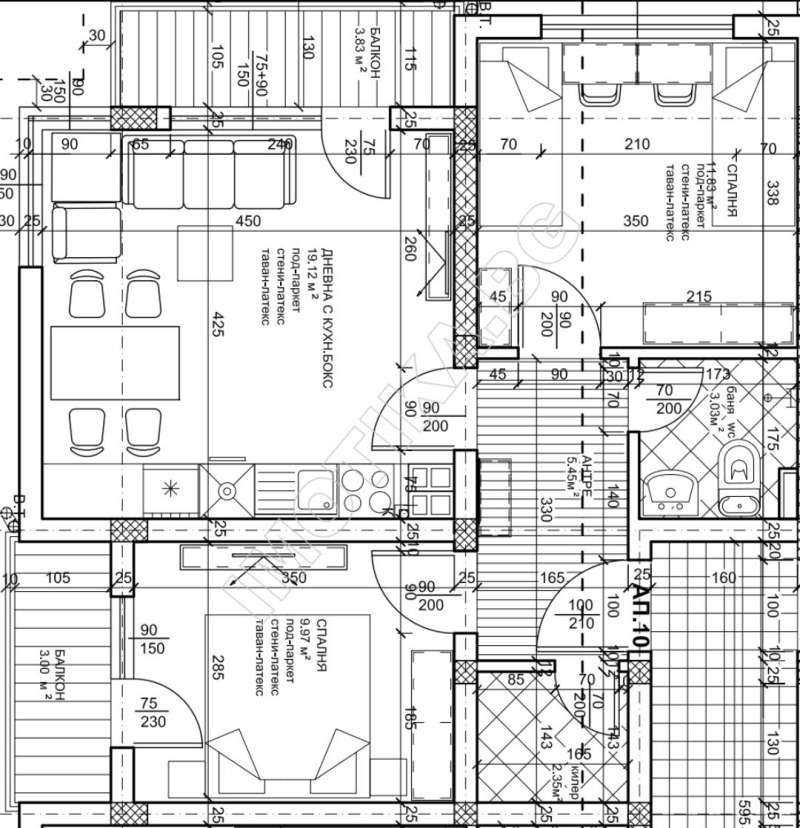 Till salu  2 sovrum Varna , Vinica , 85 kvm | 56541649 - bild [2]