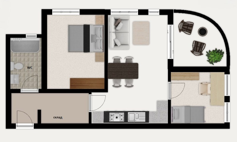 Продава 3-СТАЕН, град Бургас, Хоризонт • 127800 € / 249955.07 лв. • 17131947 1