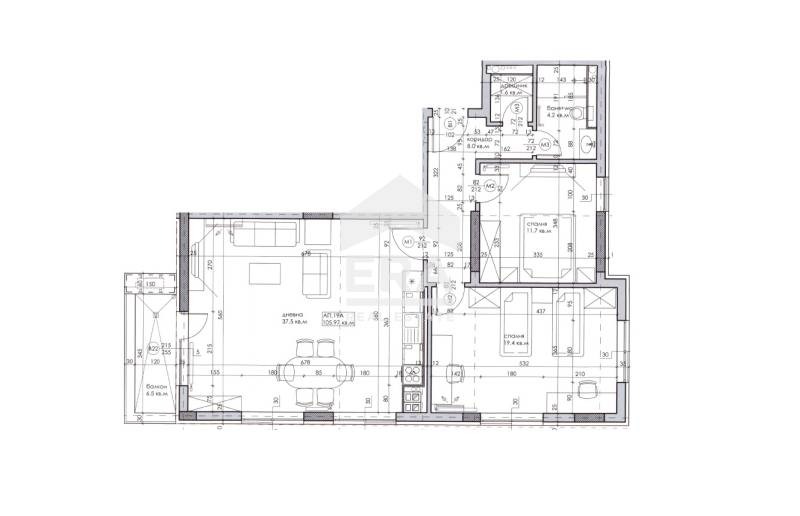 Продава 3-СТАЕН, гр. София, Дружба 2, снимка 2 - Апартаменти - 53914430