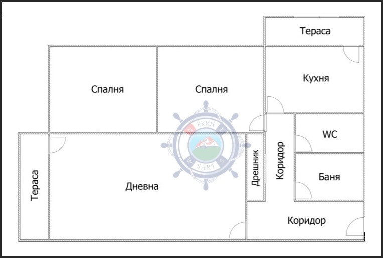 Продава 3-СТАЕН, гр. Варна, Колхозен пазар