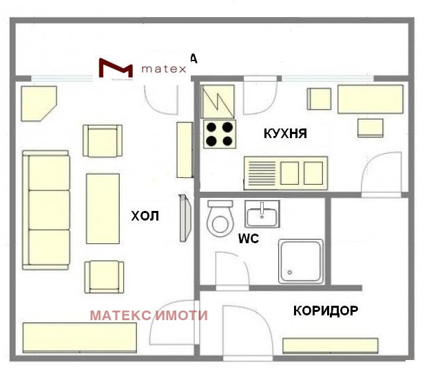 Продава 1-СТАЕН, гр. Варна, Кайсиева градина, снимка 1 - Aпартаменти - 47325599