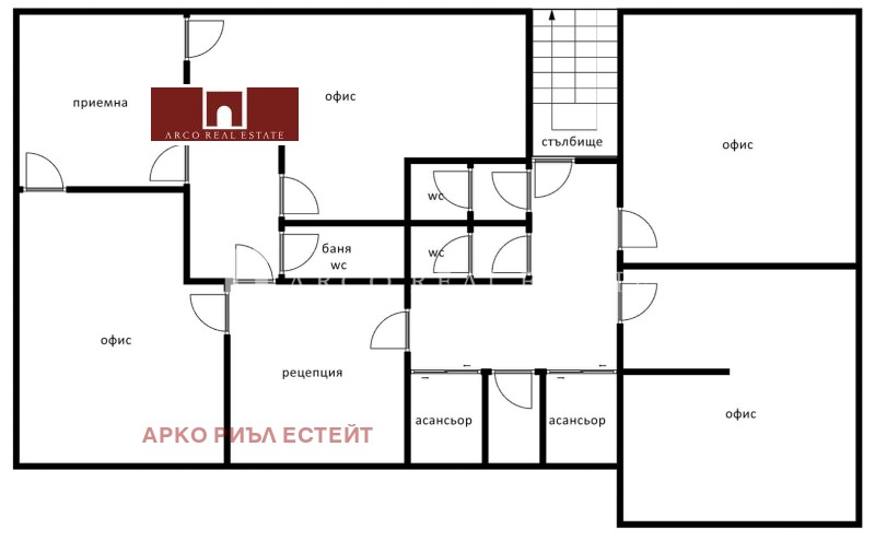 Продава ОФИС, гр. София, Хиподрума, снимка 3 - Офиси - 47066347