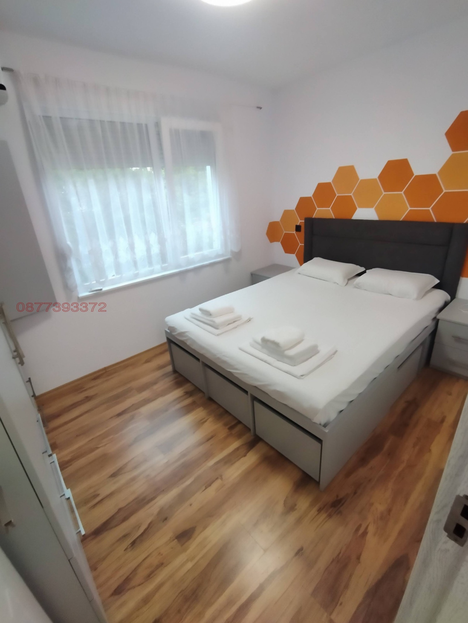 Дава под наем 2-СТАЕН, гр. Бургас, Сарафово, снимка 2 - Апартаменти - 56043211