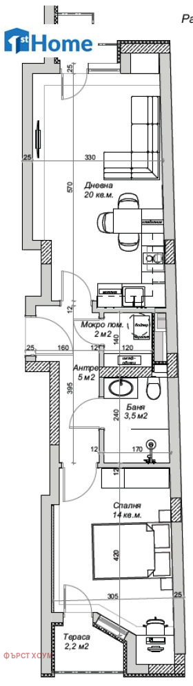 Para alugar  1 quarto Sofia , Reduta , 60 m² | 35674325 - imagem [8]