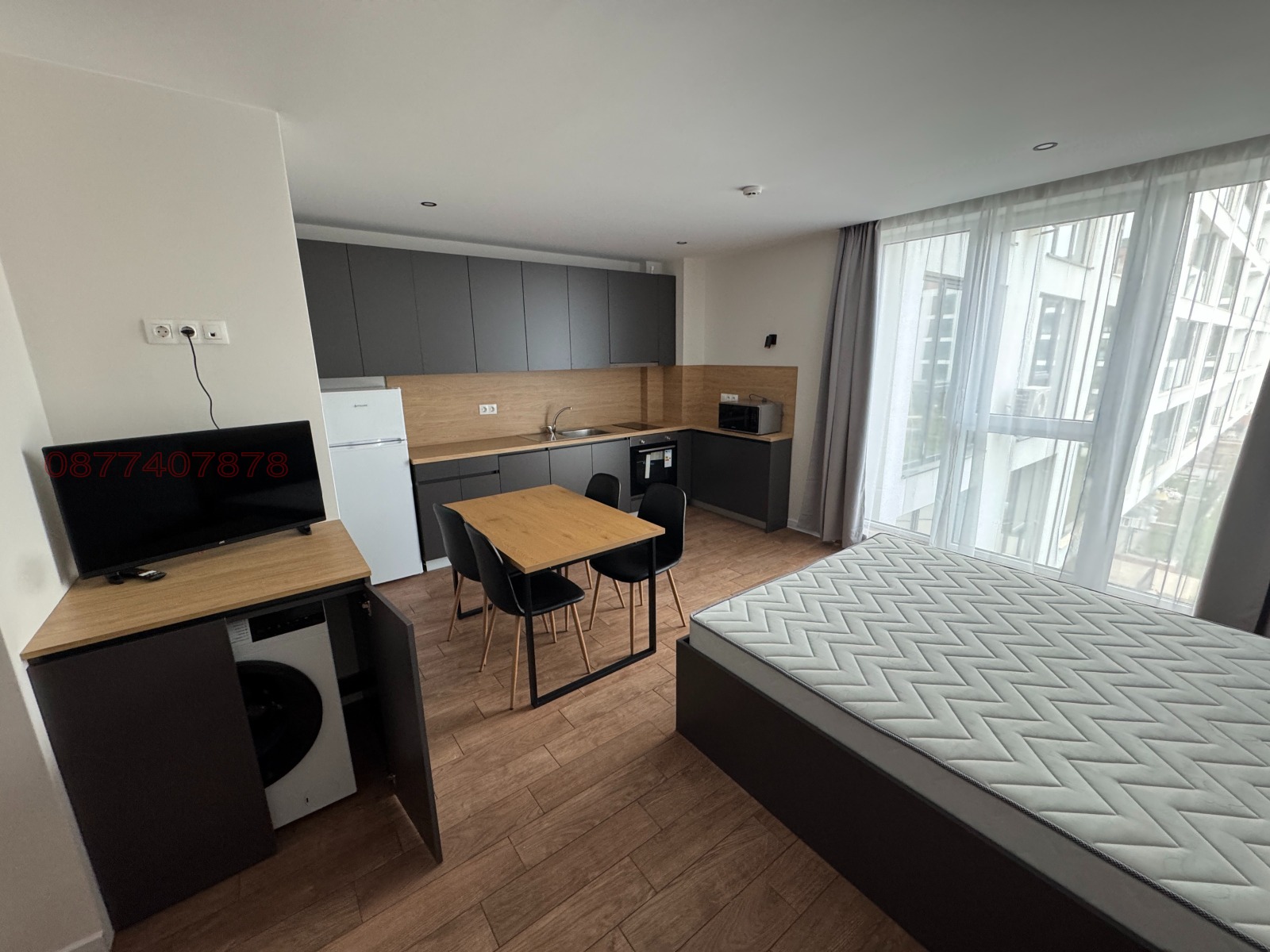 Дава под наем 1-СТАЕН, гр. София, Малинова долина, снимка 2 - Апартаменти - 54212135