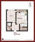 Дава под наем  2-стаен град София , Люлин 9 , 65 кв.м | 72150201 - изображение [3]