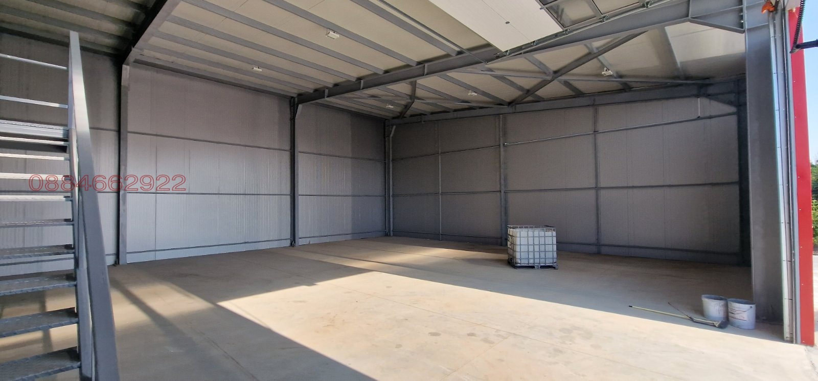 Дава под наем ПРОМ. ПОМЕЩЕНИЕ, гр. Бургас, Промишлена зона - Лозово, снимка 2 - Производствени сгради - 54187708