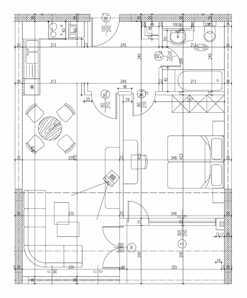 A louer  1 chambre Varna , k.k. Sv.Sv. Konstantin i Elena , 82 m² | 70225146 - image [15]