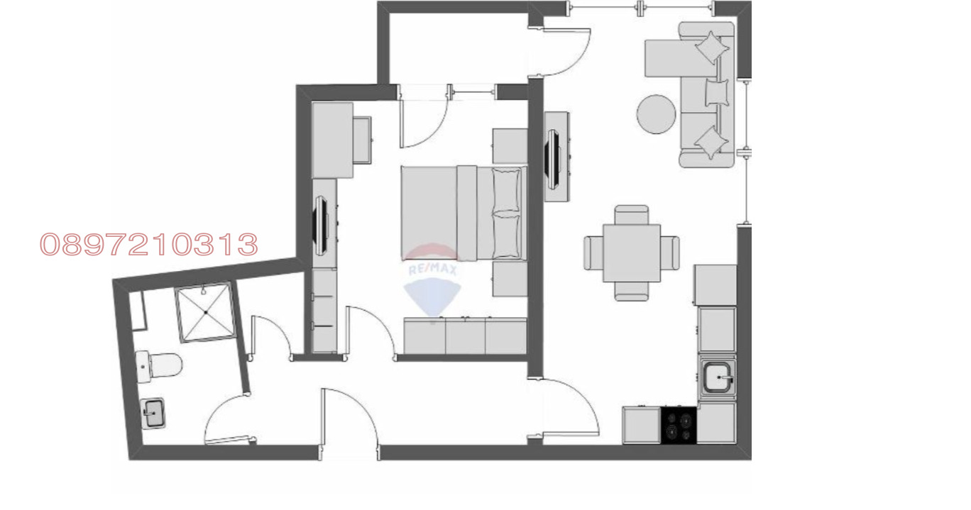 Дава под наем 2-СТАЕН, гр. София, Студентски град, снимка 11 - Апартаменти - 54071824