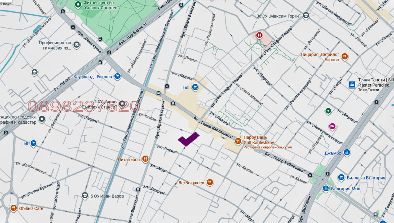 En renta  2 dormitorios Sofia , Manastirski livadi , 100 metros cuadrados | 15248982 - imagen [3]