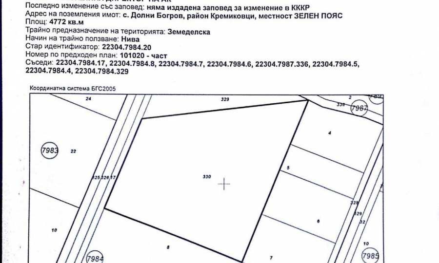 Дава под наем МЯСТО, гр. София, с. Долни Богров, снимка 2 - Парцели - 50391779