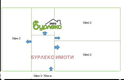 Дава под наем ОФИС, гр. Варна, ВИНС-Червен площад, снимка 11 - Офиси - 49080633