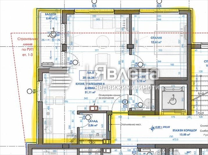 Дава под наем 2-СТАЕН, гр. София, Изток, снимка 15 - Апартаменти - 55410703