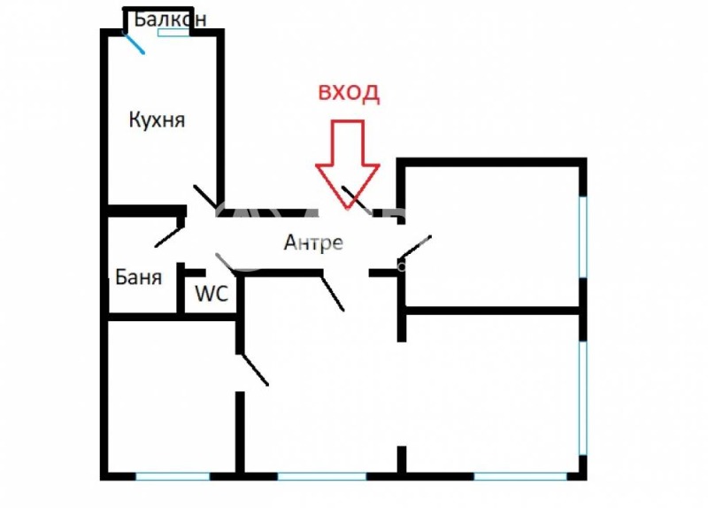 En renta  Oficina Sofia , Tsentar , 116 metros cuadrados | 41011545 - imagen [4]