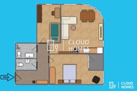 2 chambres Tsentar, Sofia 2