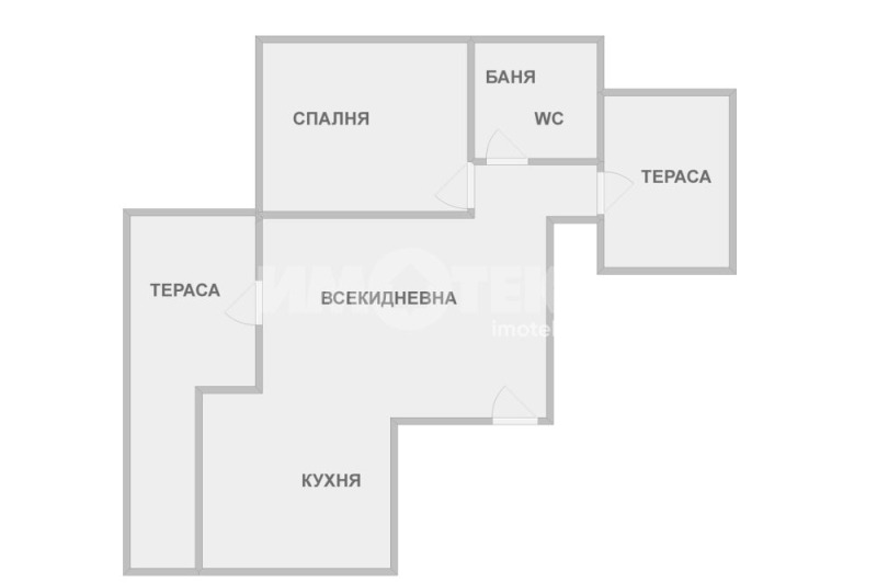 Дава под наем 2-СТАЕН, гр. Варна, Базар Левски, снимка 3 - Апартаменти - 53382170