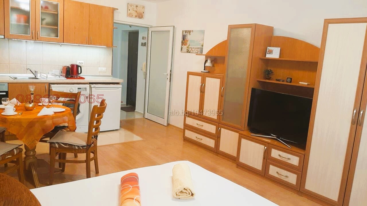 Дава под наем 1-СТАЕН, гр. Бургас, Лазур, снимка 14 - Апартаменти - 56016355