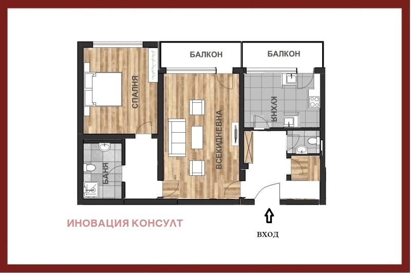 For Rent  1 bedroom Sofia , Lyulin 6 , 68 sq.m | 96015137 - image [15]