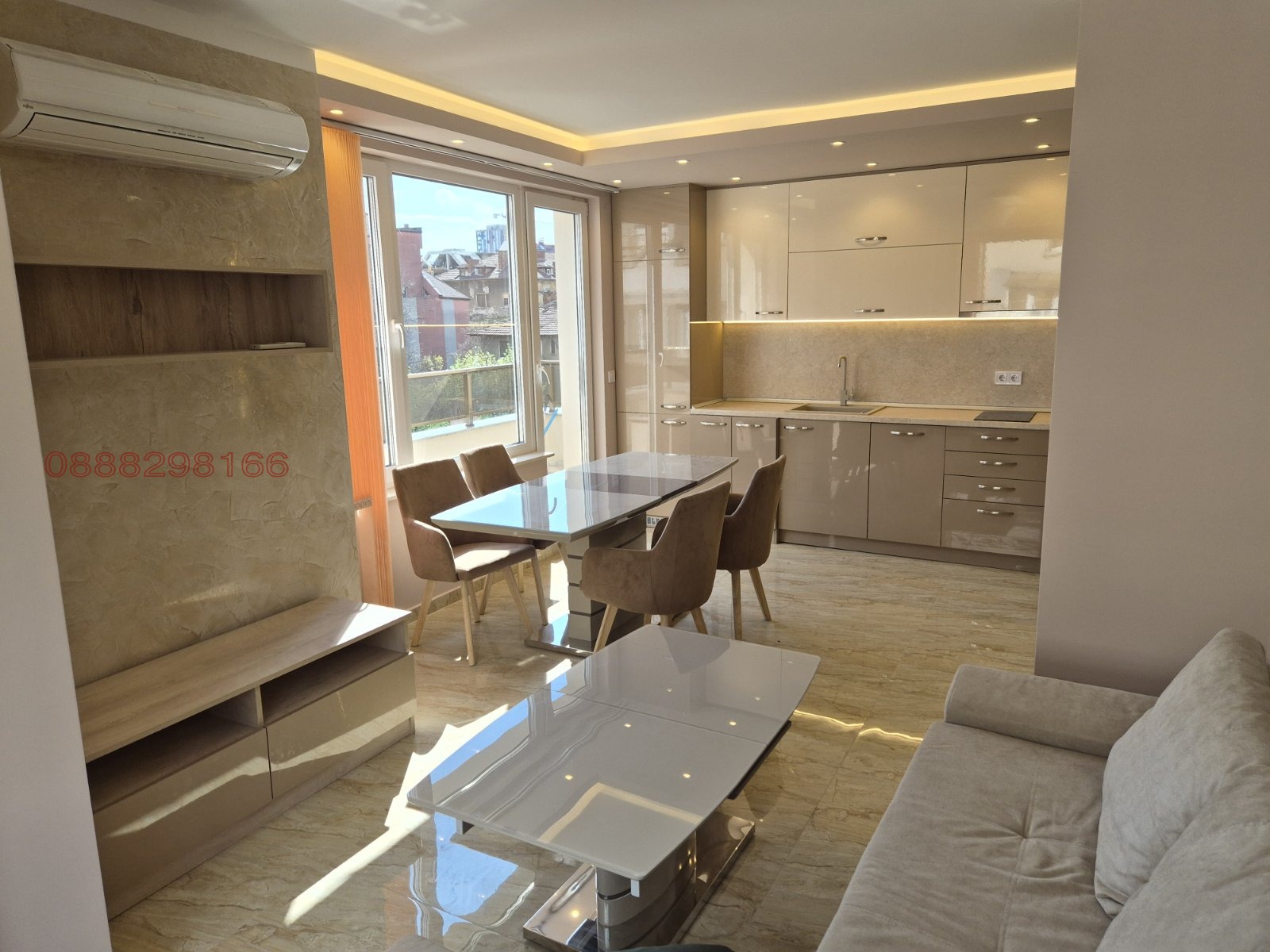 Дава под наем 3-СТАЕН, гр. София, Център, снимка 5 - Апартаменти - 54350419