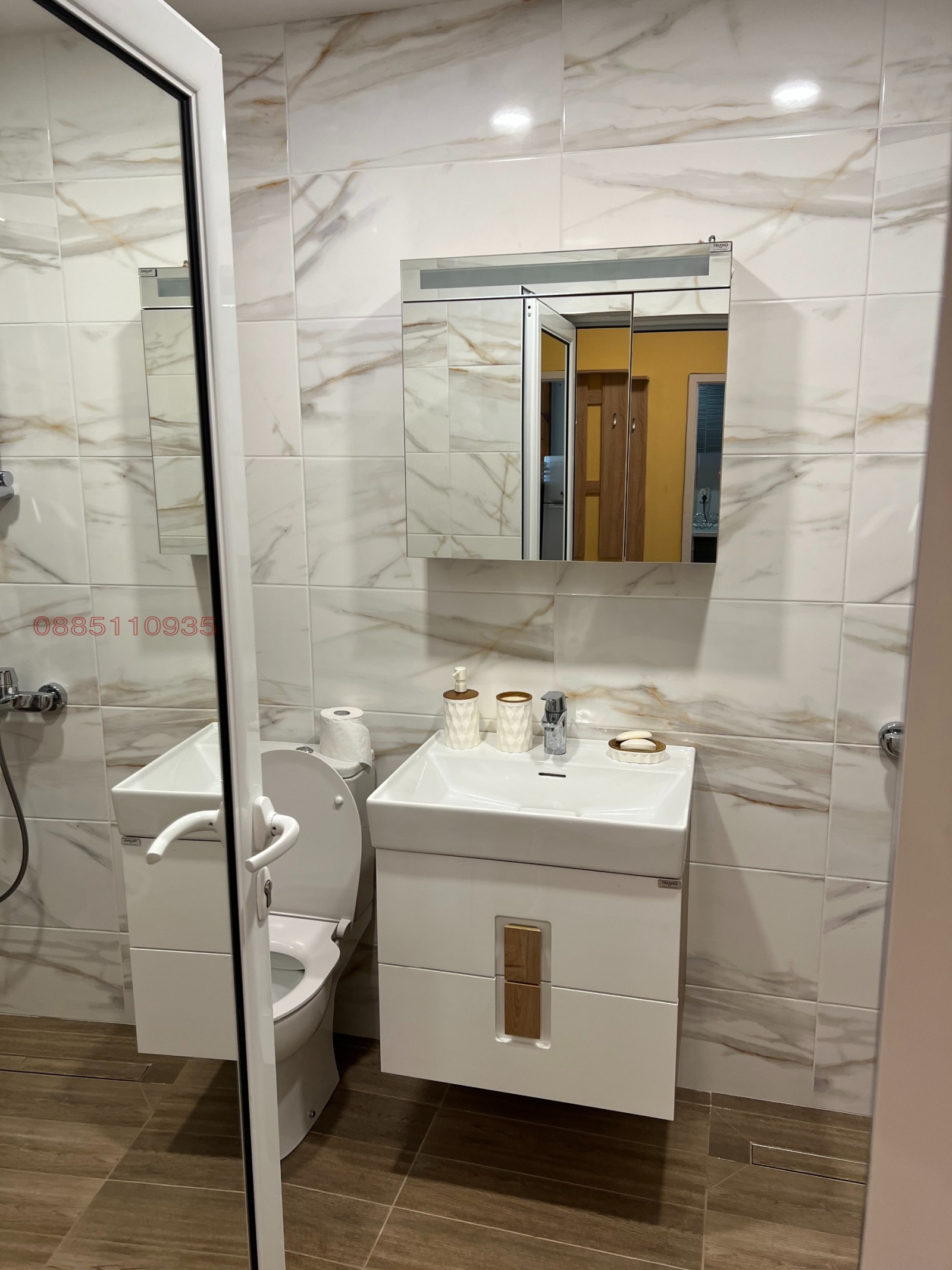 Дава под наем 2-СТАЕН, гр. София, Изгрев, снимка 3 - Апартаменти - 53872871