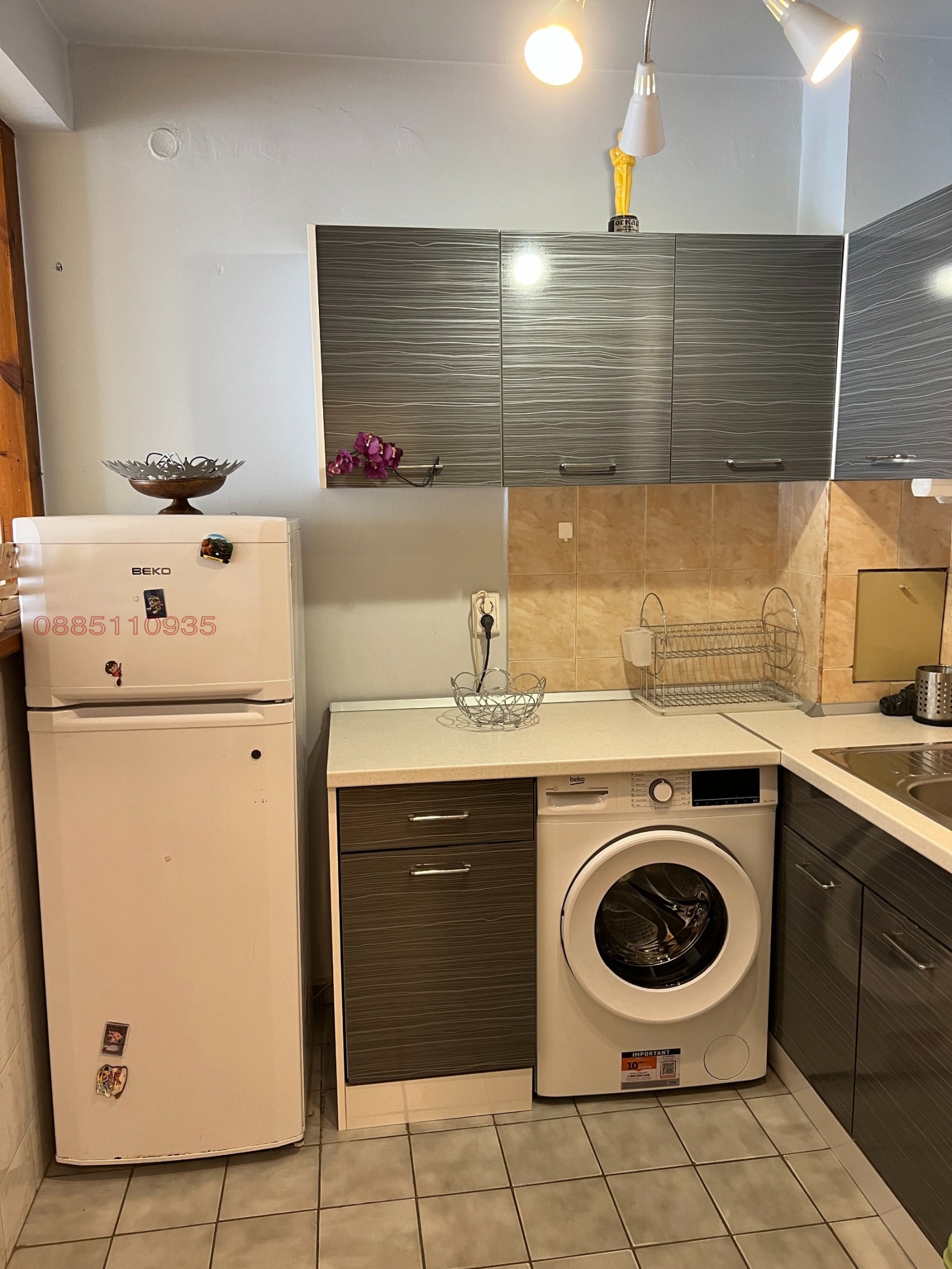 Дава под наем 2-СТАЕН, гр. София, Изгрев, снимка 5 - Апартаменти - 53872871