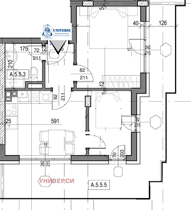 Дава под наем 3-СТАЕН, гр. София, Малинова долина, снимка 10 - Апартаменти - 53960090