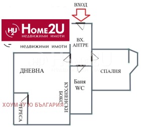 2-стаен град София, Кръстова вада 11