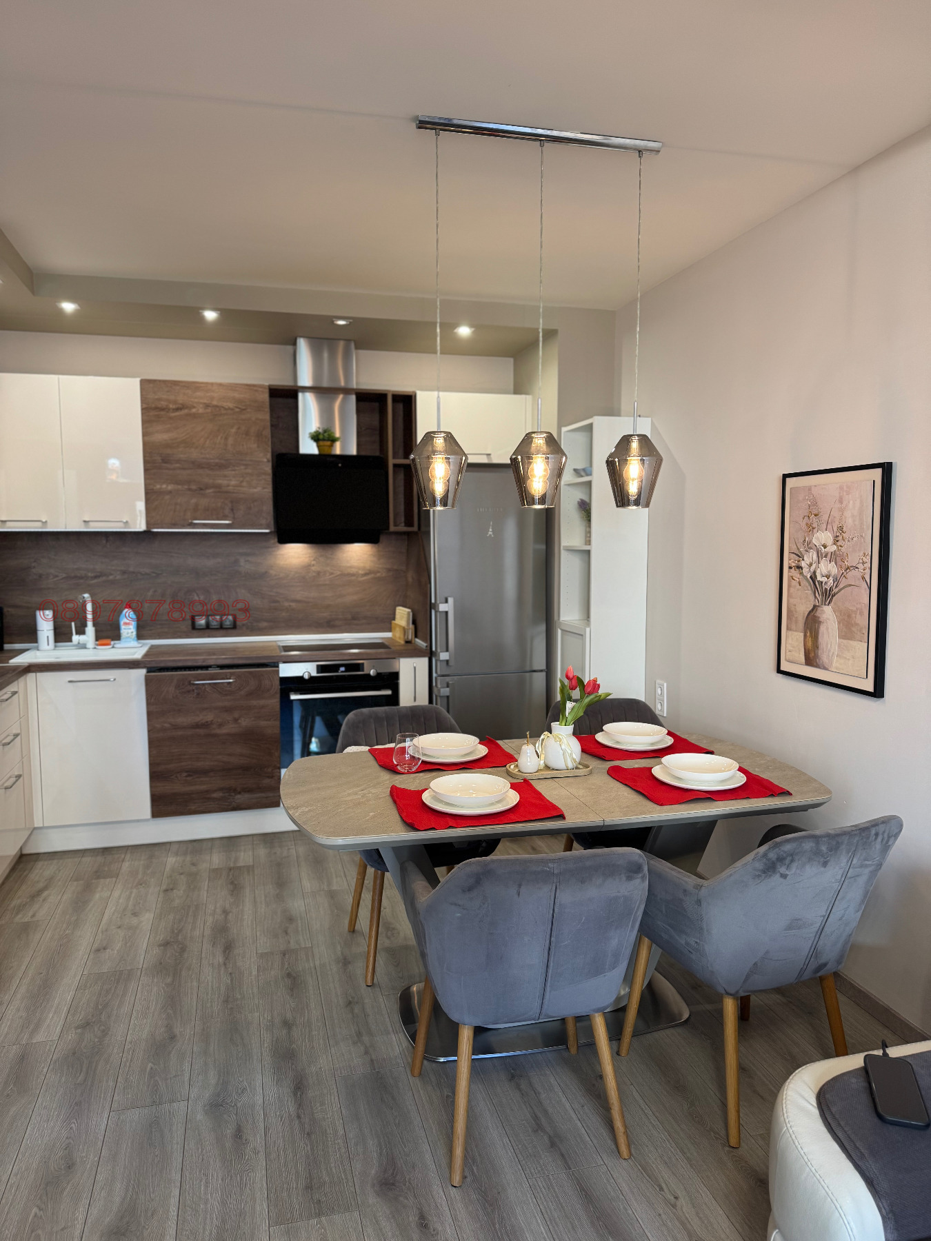 Дава под наем 3-СТАЕН, гр. София, Малинова долина, снимка 4 - Апартаменти - 53669255