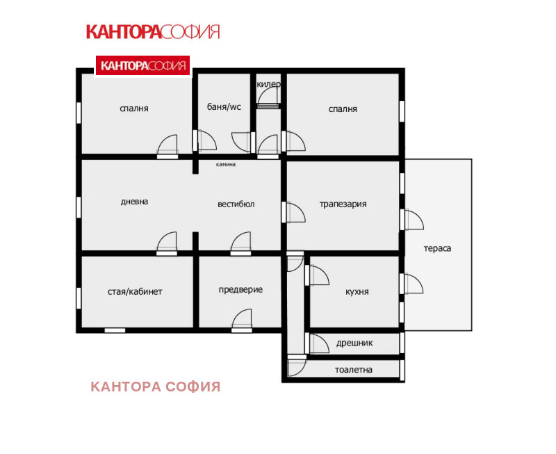 Дава под наем 4-СТАЕН, гр. София, Докторски паметник, снимка 16 - Апартаменти - 53492629